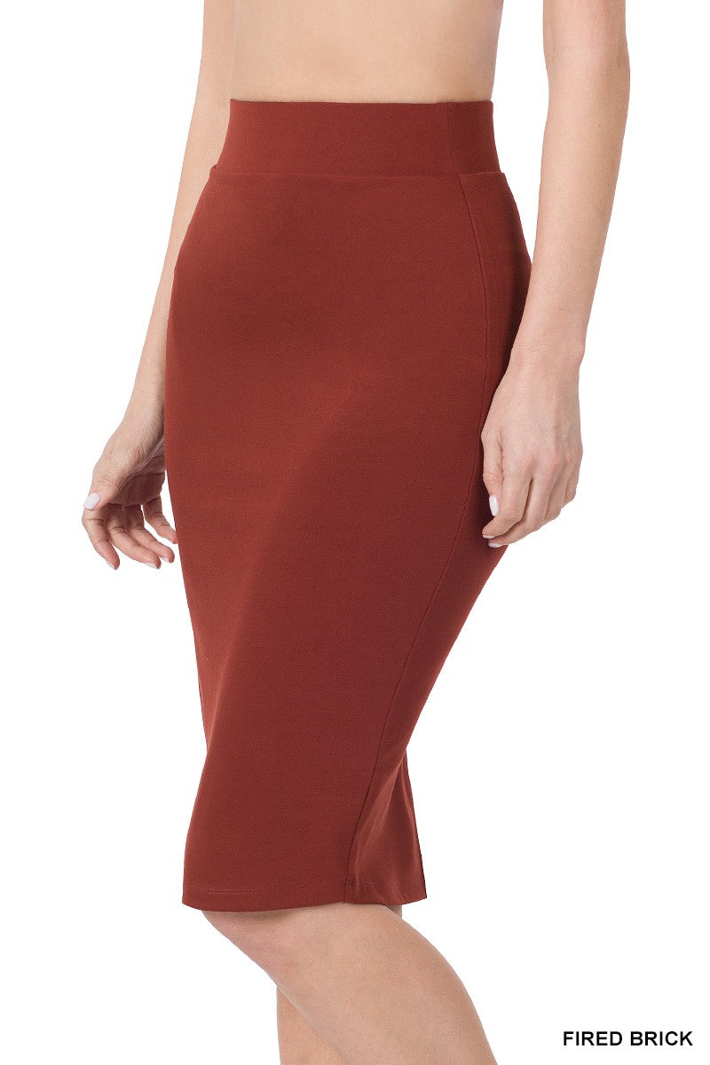 Everyday Stretch Pencil Skirt