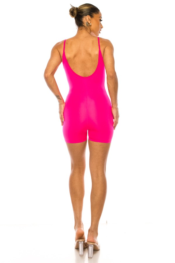 Nylon Stretch Romper