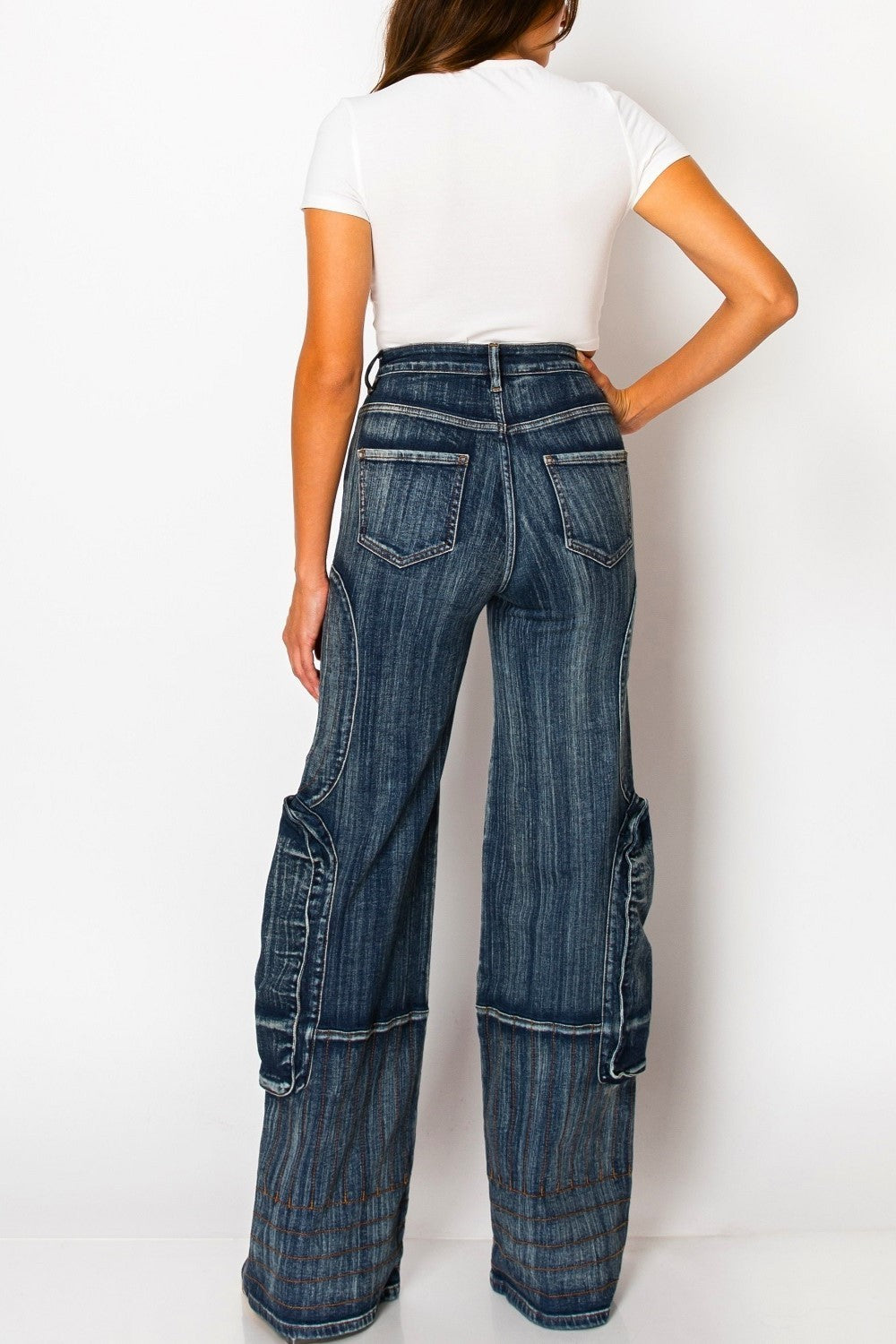 "Jada" Cargo Jeans