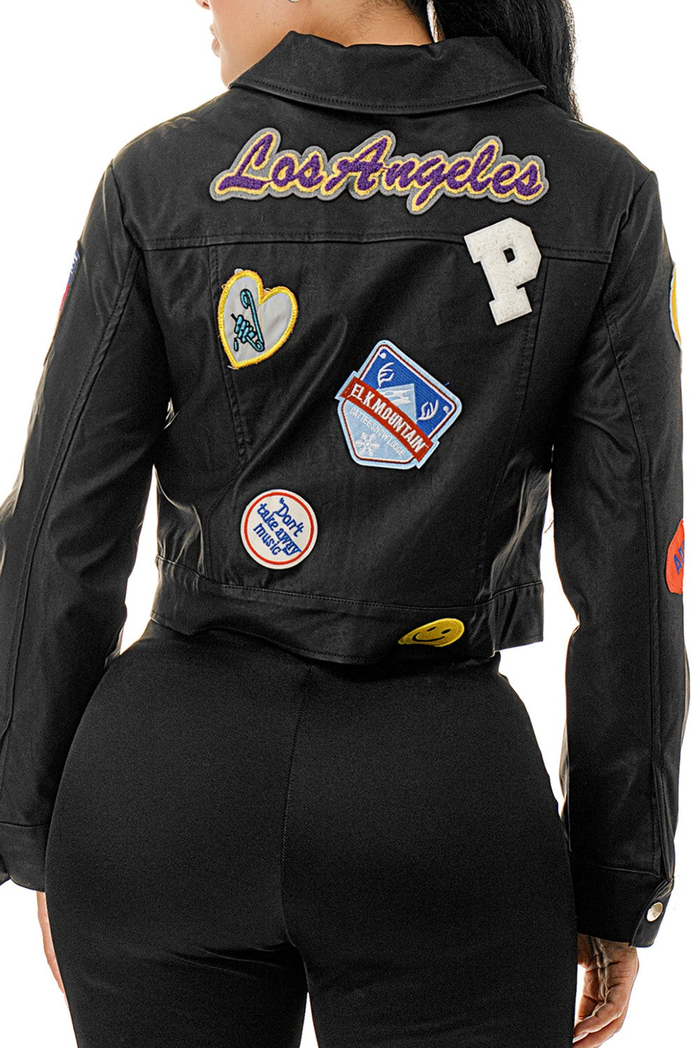 Rebel Leather Jacket (Blk)