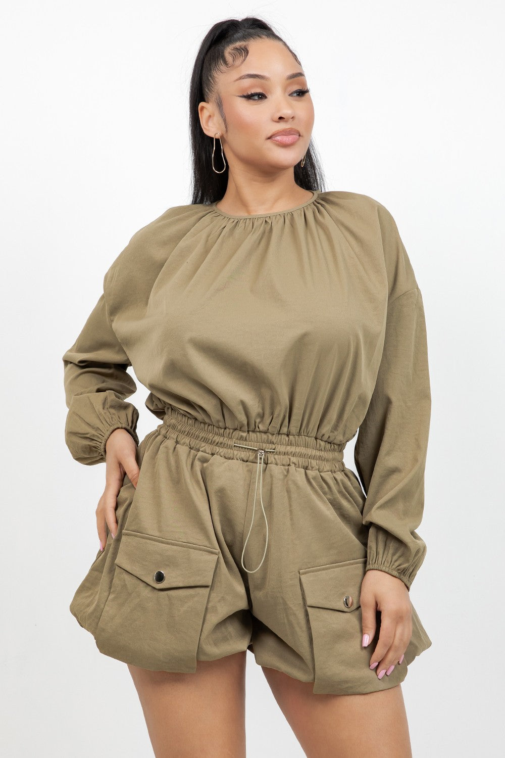 Kylee Romper-Olive
