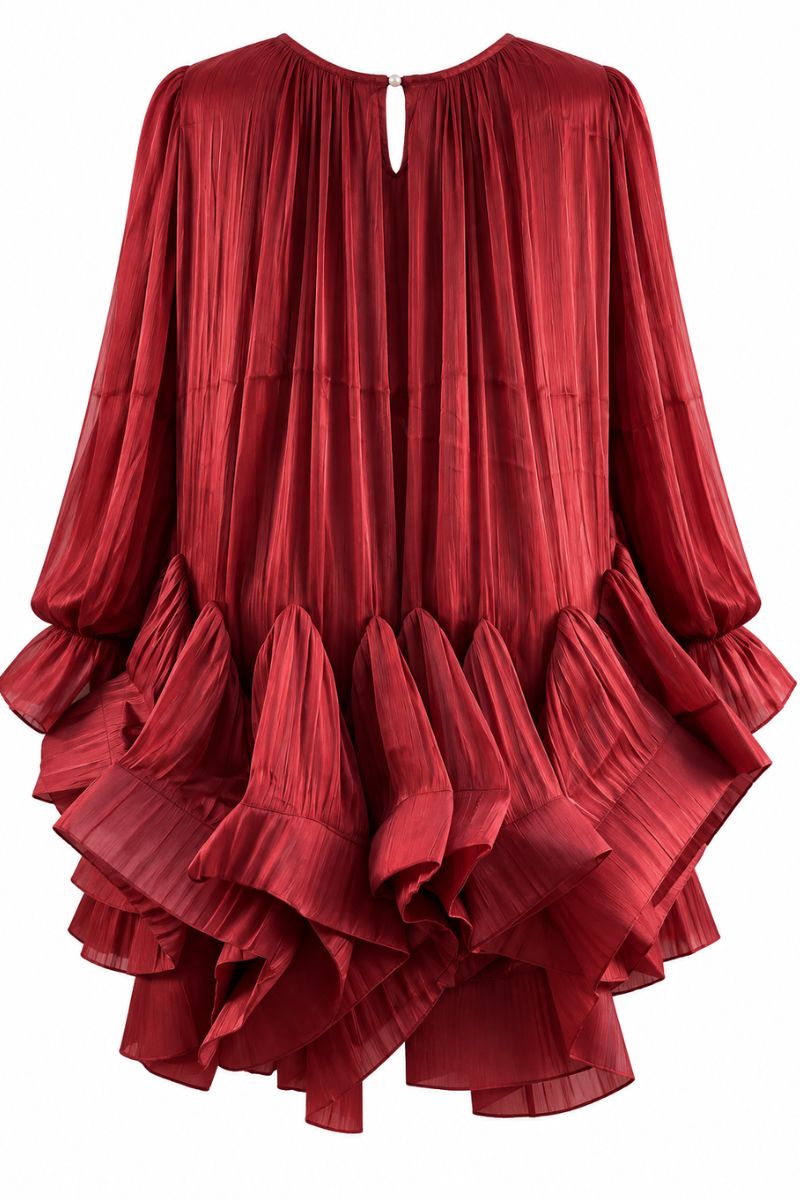 Kari Dress - Burgundy