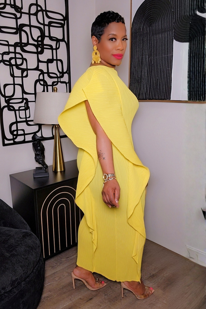 Ruth Maxi Dress (yllw)