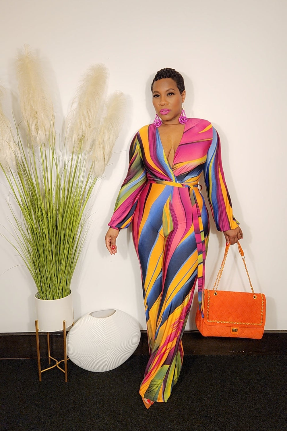 Selena Jumpsuit (Fusc)