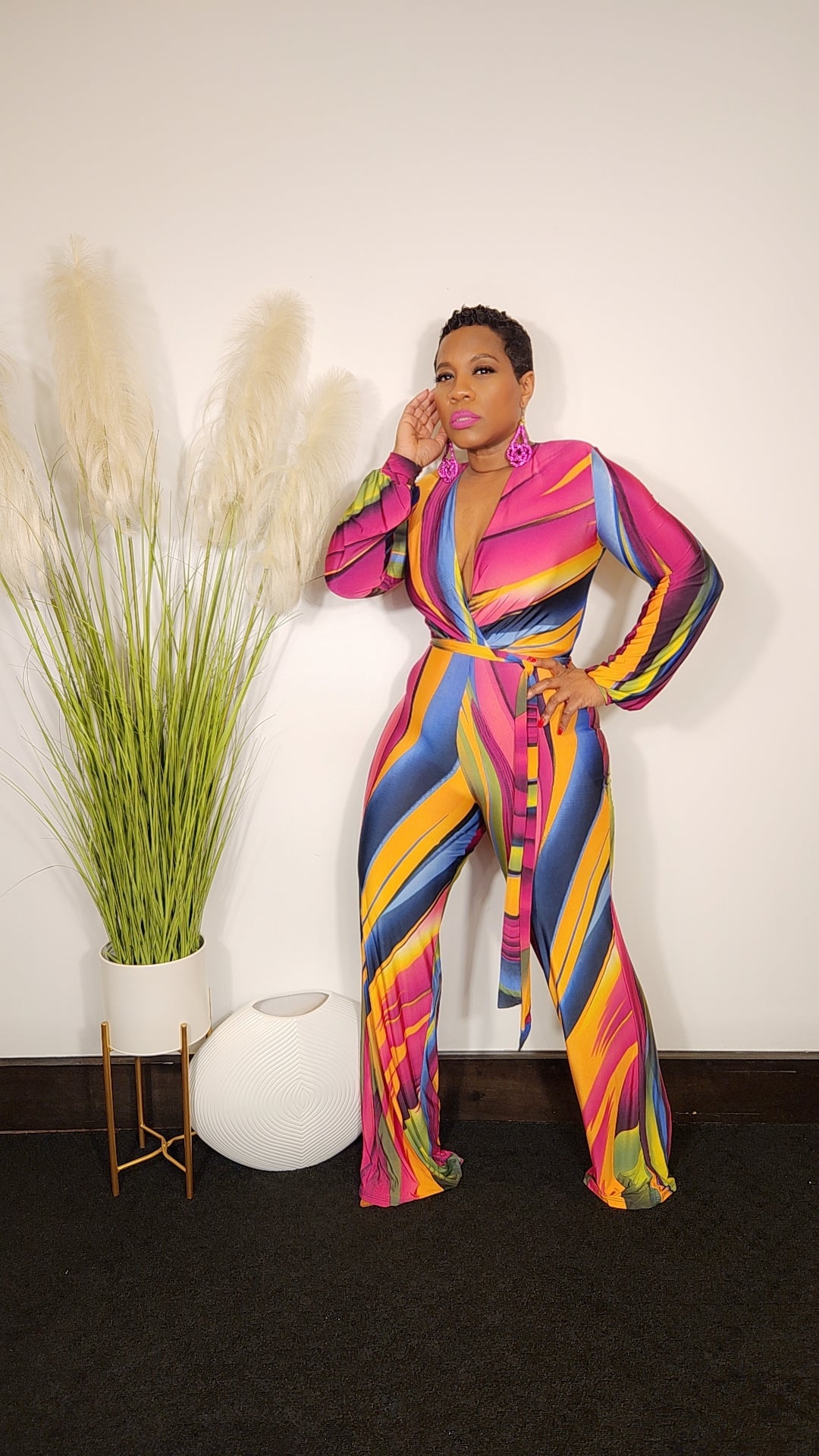 Selena Jumpsuit (Fusc)