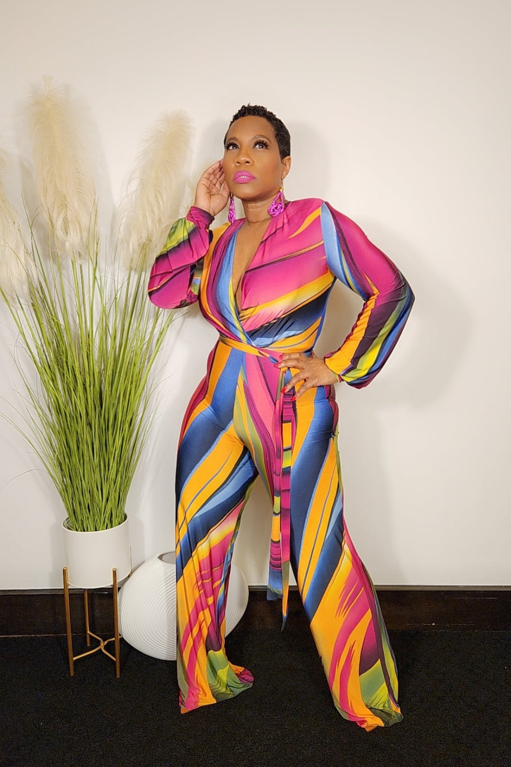 Selena Jumpsuit (Fusc)