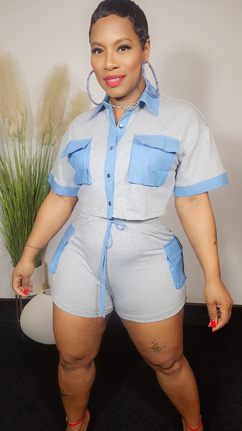 Walk It Out Top-Grey