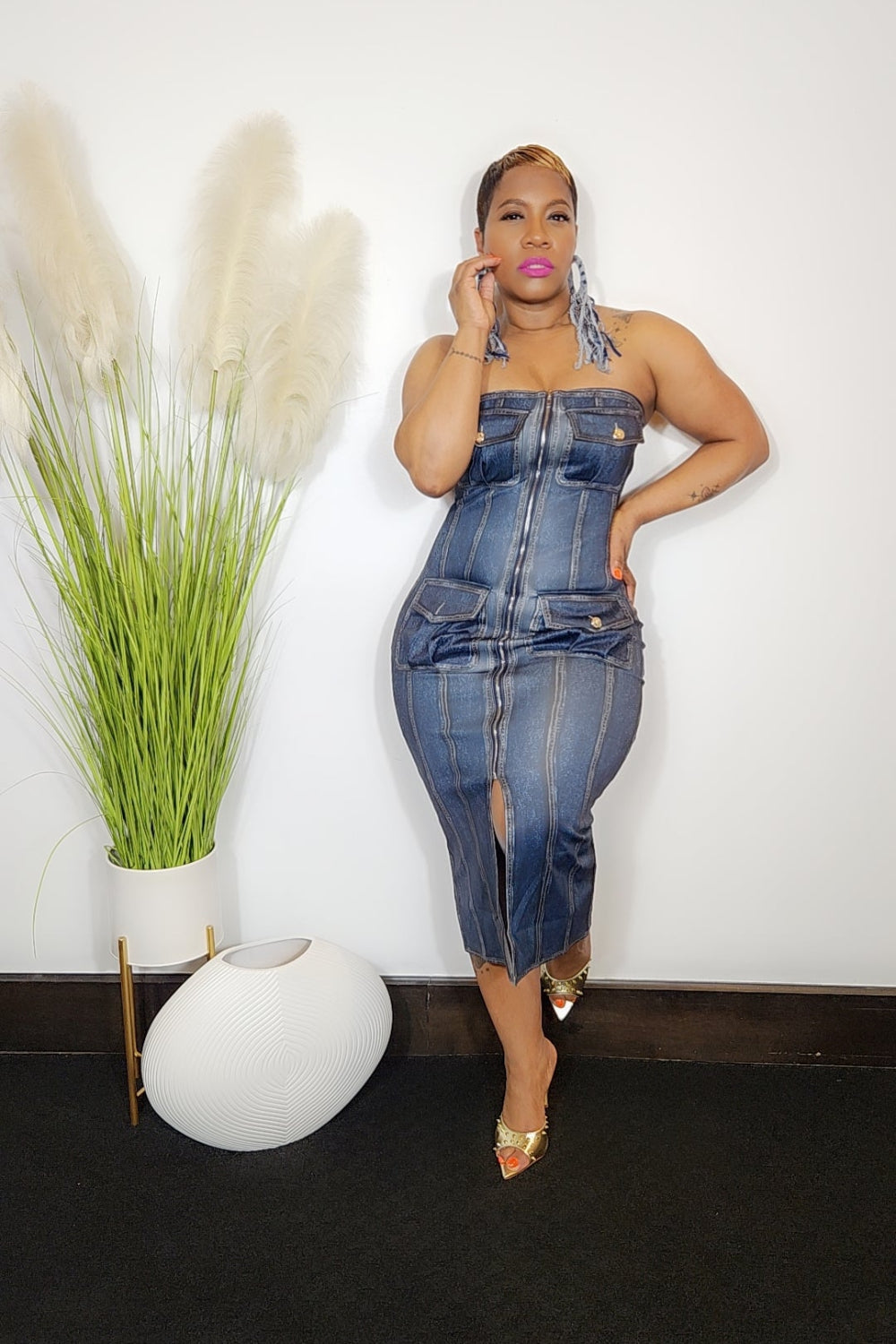 Carly Cargo Dress- Available for pre-order- Ships on or before 5/2/25