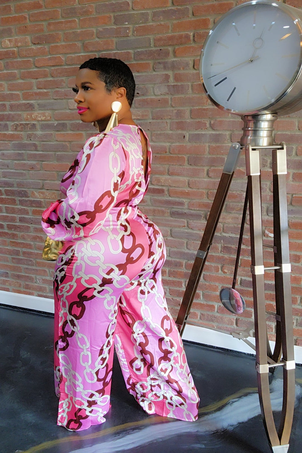 Classy & Sassy Jumpsuit (pink)