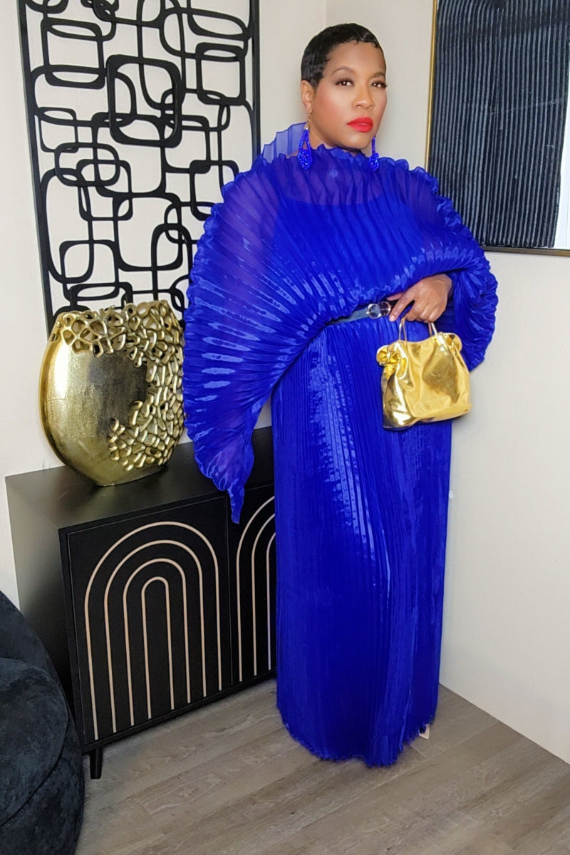 Deborah Maxi Dress (blu)
