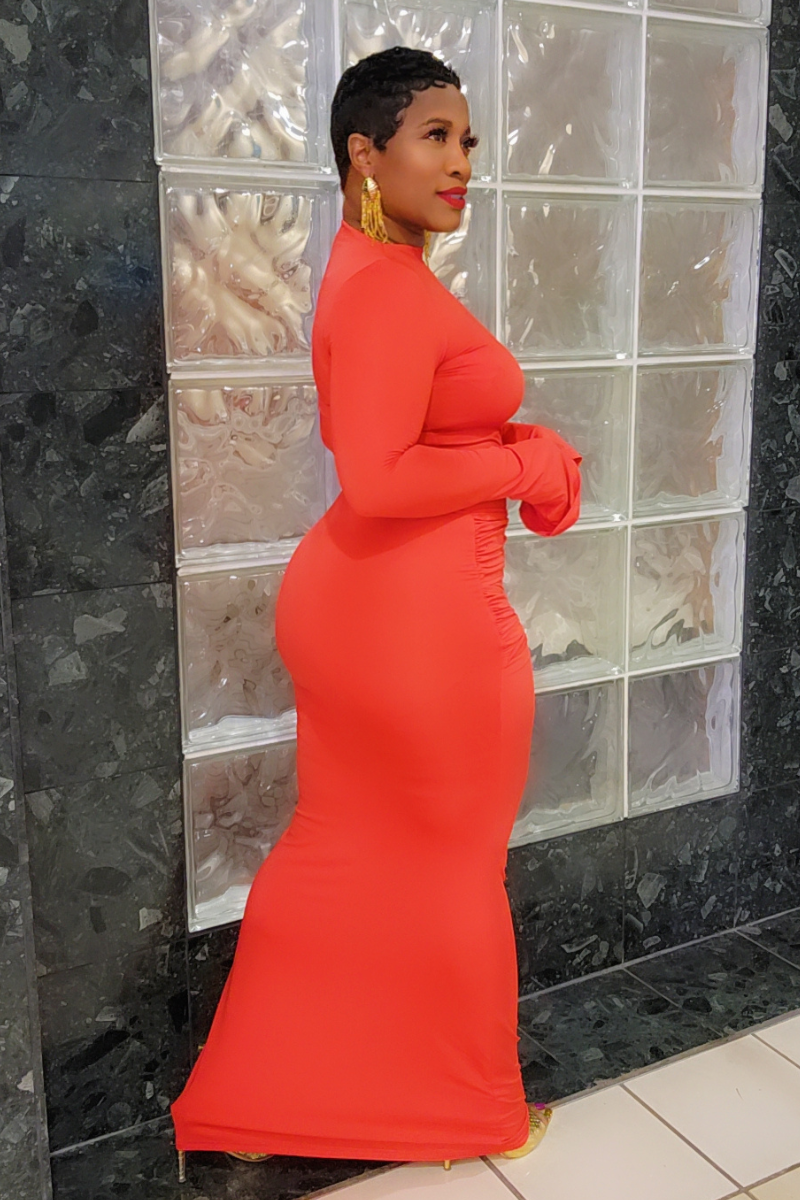Bianca Maxi Dress (red)