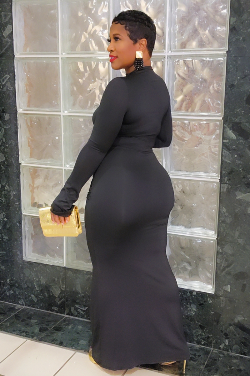 Bianca Maxi Dress (blk)
