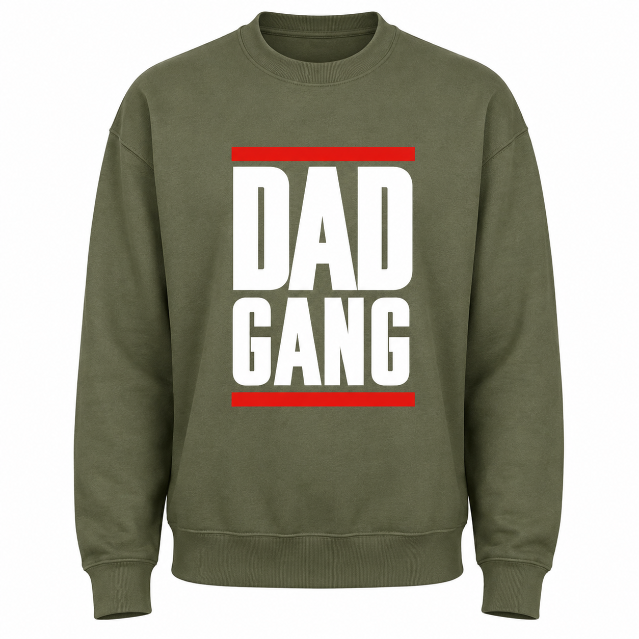Dad Gang Sweatshirt (olive)