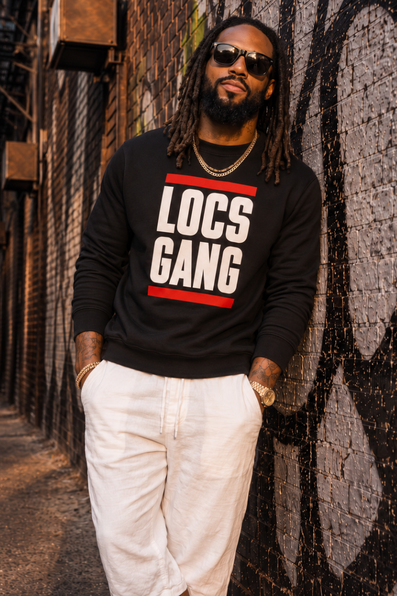Locs Gang Sweatshirt (black)