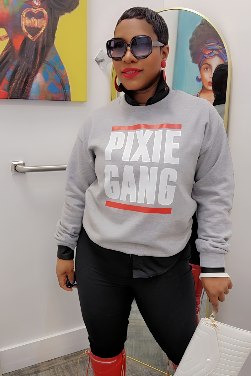 Pixie Gang Sweatshirt (Grey)
