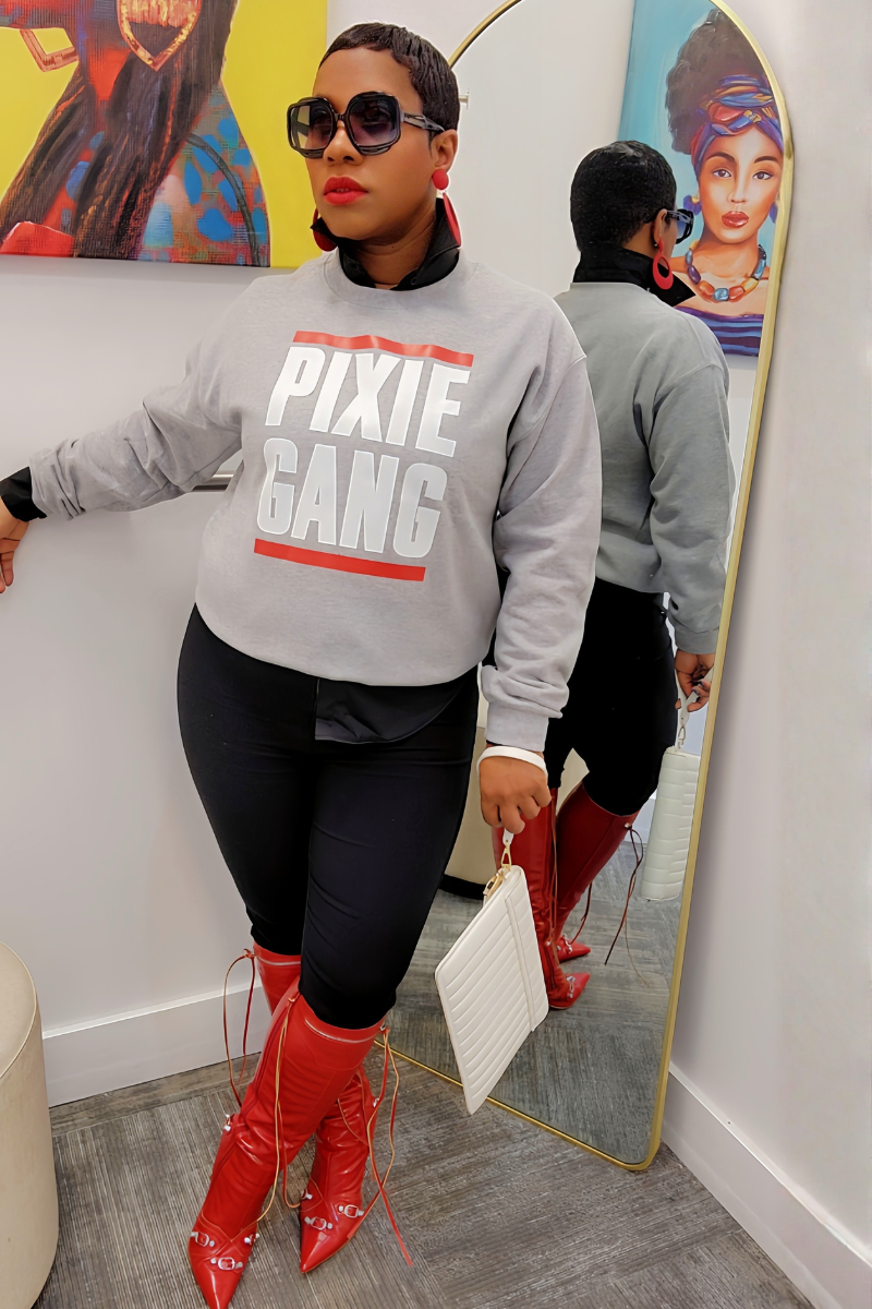 Pixie Gang Sweatshirt (Grey)