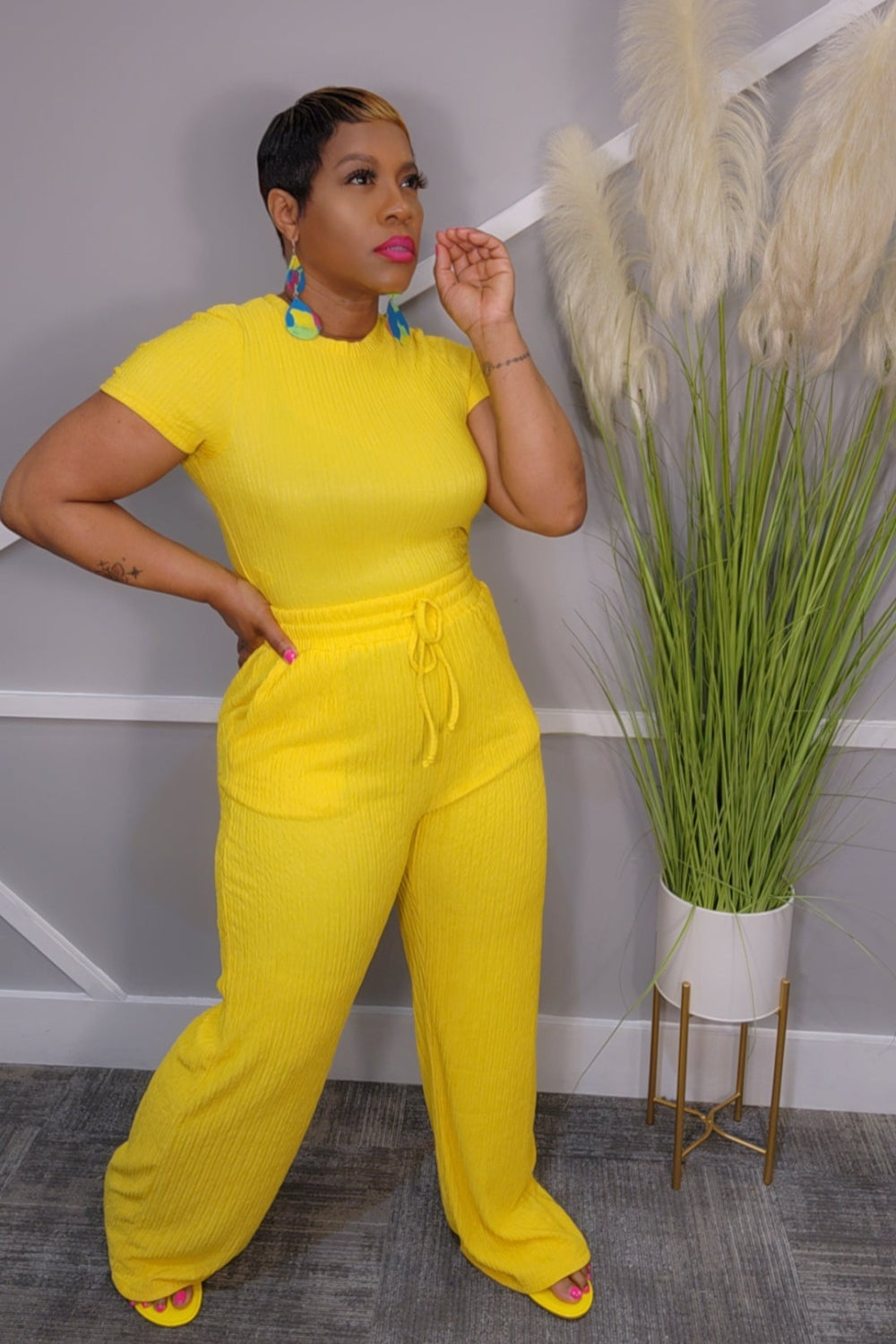 Latoya Set- Yllw