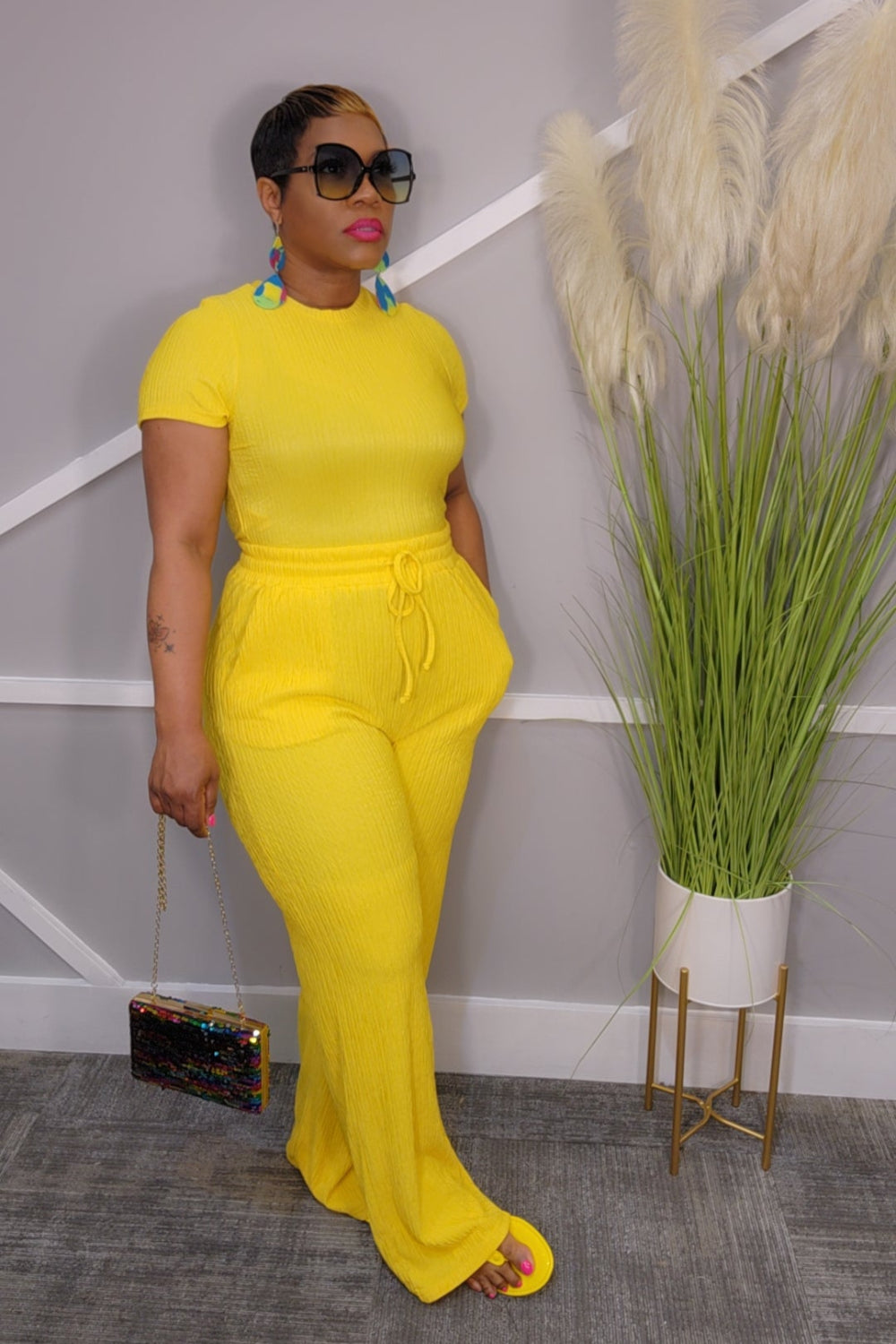 Latoya Set- Yllw