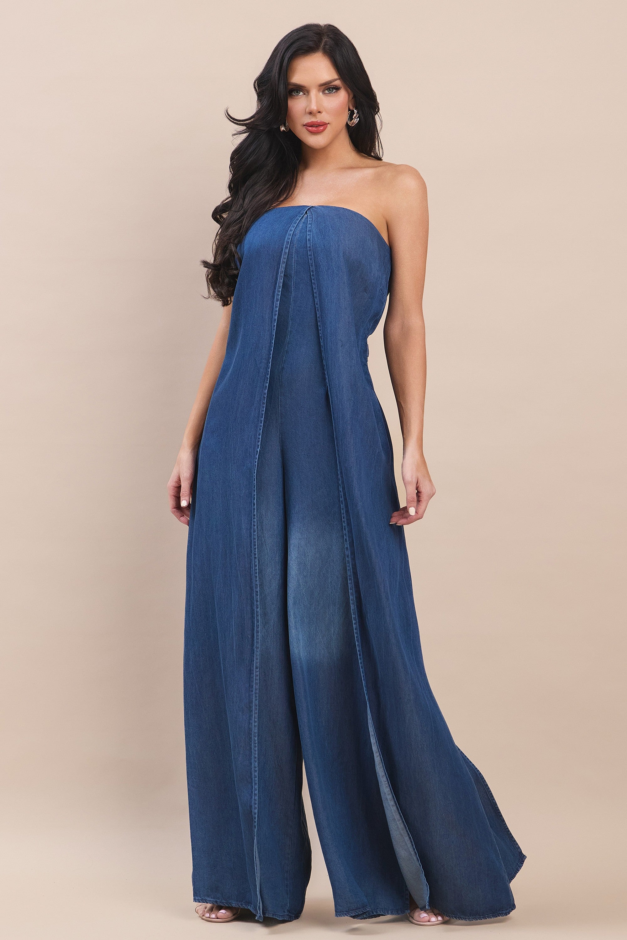 Kenya Denim Jumpsuit