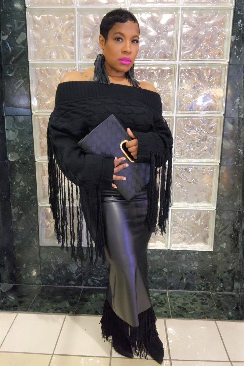 Enchanting Knit Sweater (blk)