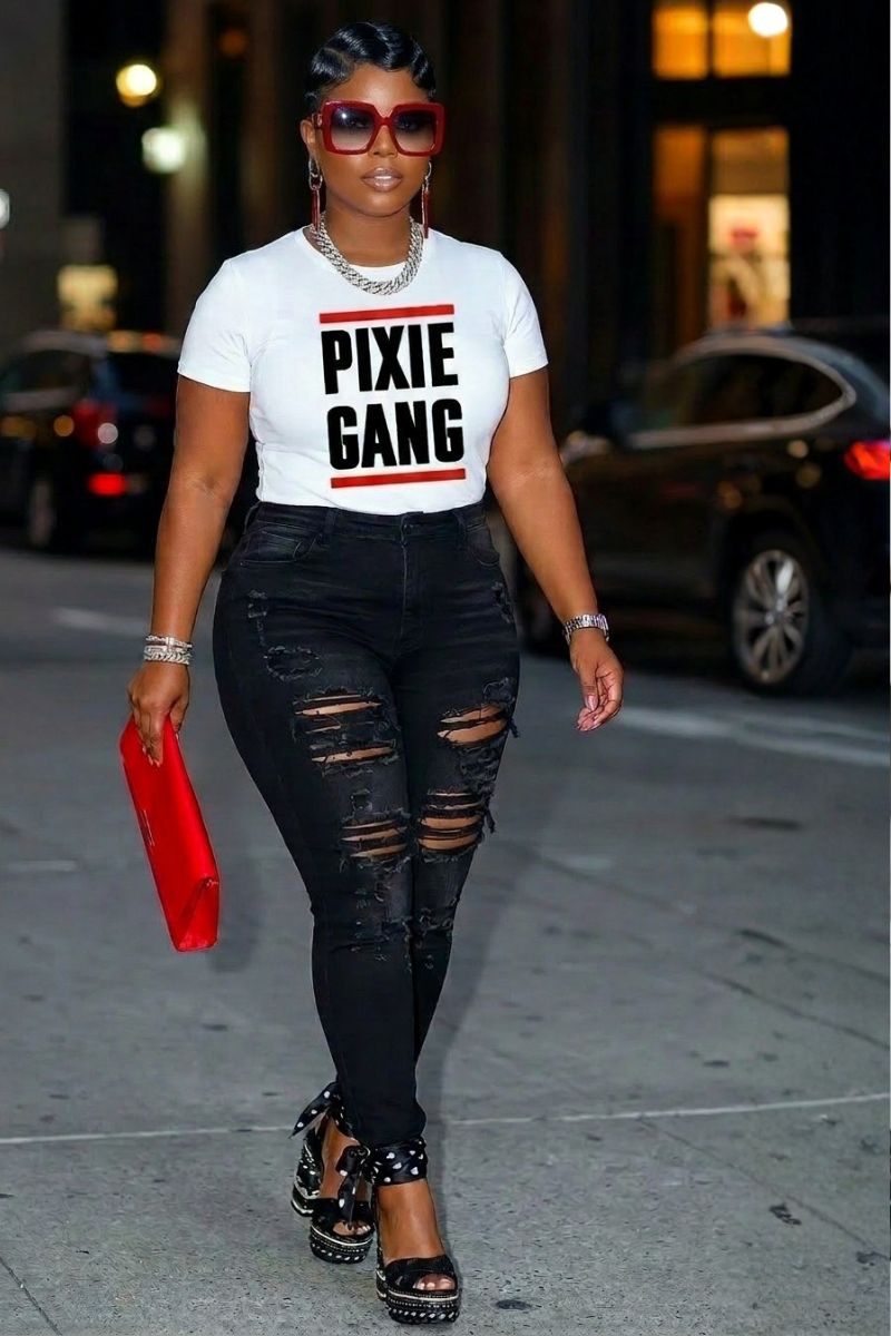 Pixie Gang T-shirt (Wht)