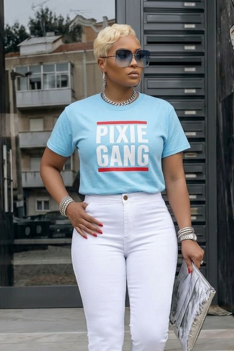 Pixie Gang T-shirt (Sky Blu.)