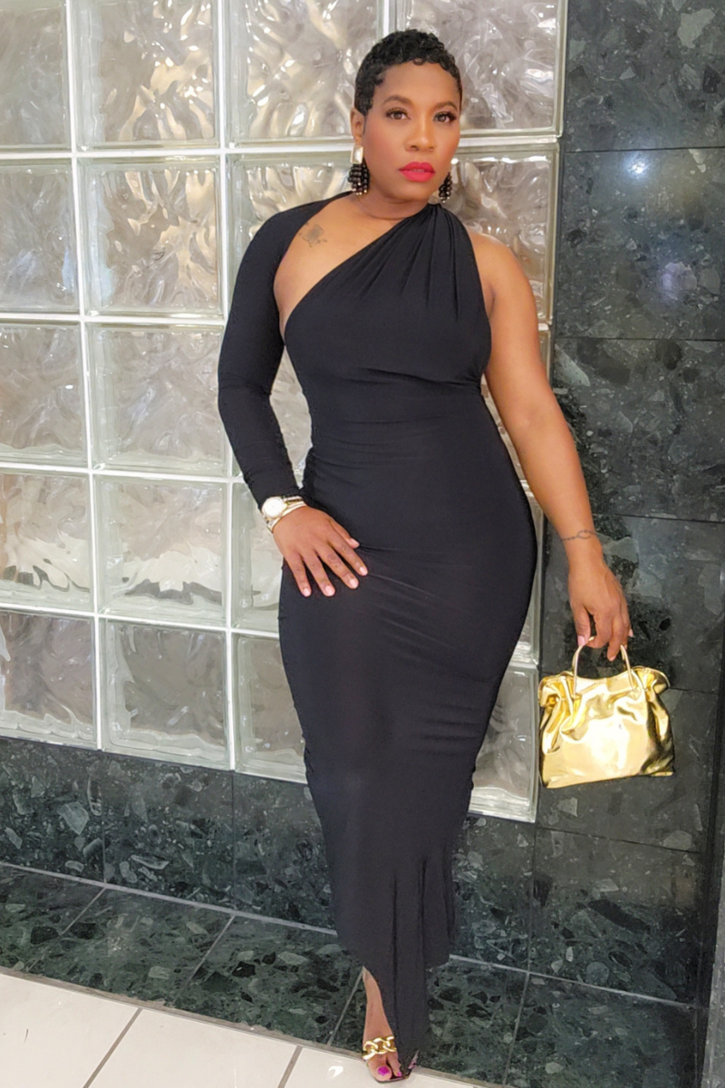 Sexy Love Maxi Dress (Blk)