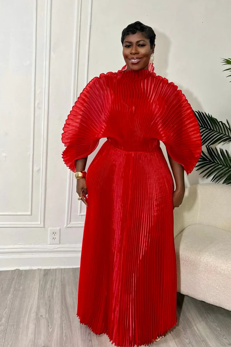 Deborah Maxi Dress (red)