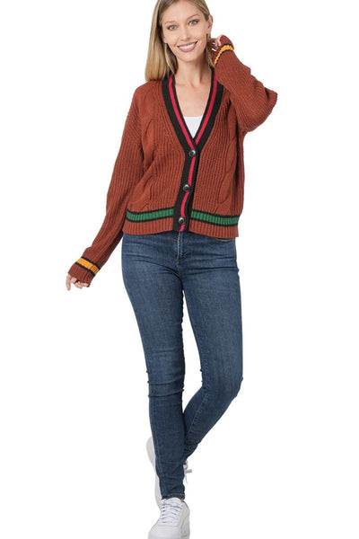 School Daze Cardigan- Available for Pre-Order- Ships On or Before 11/29