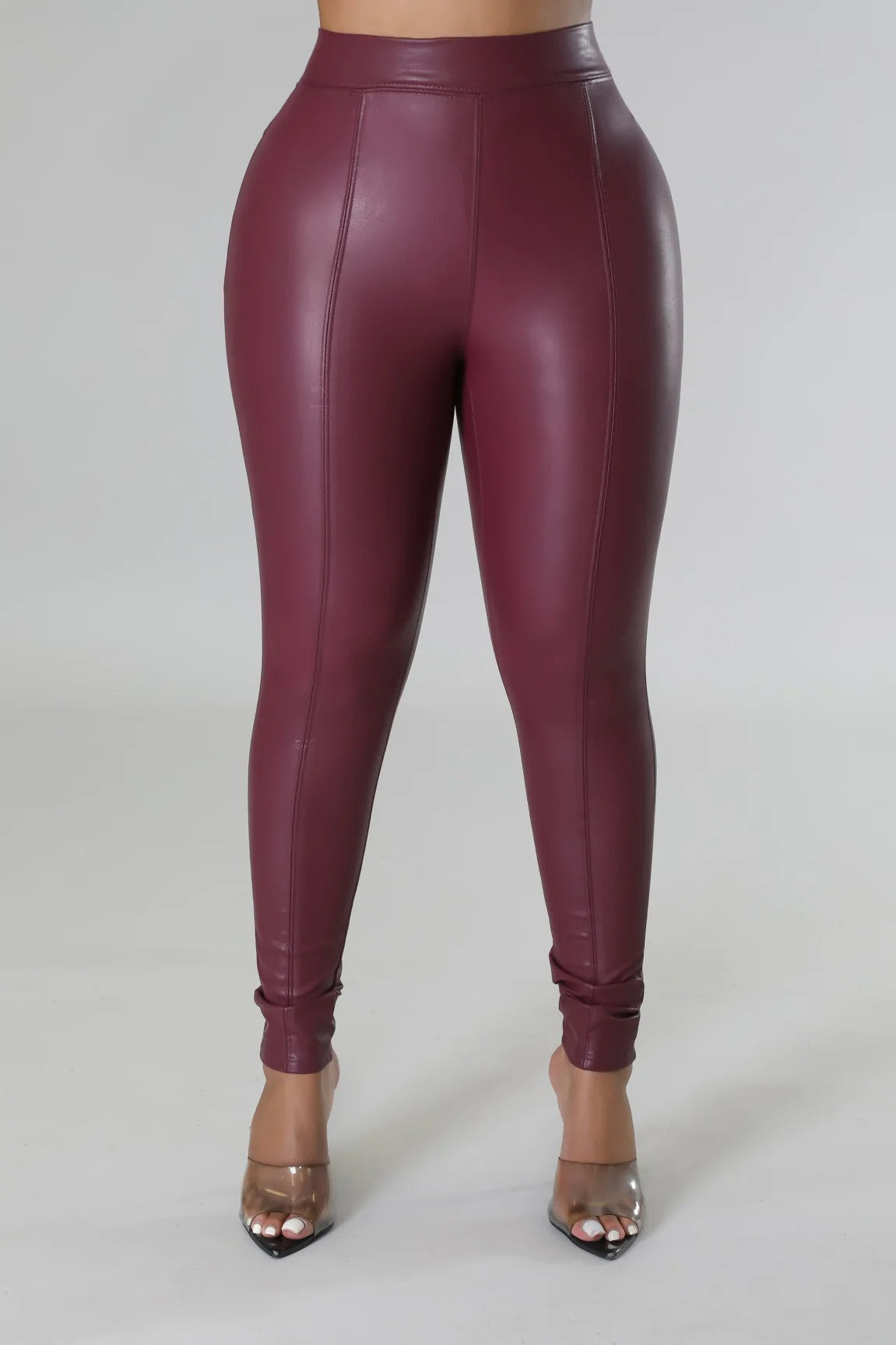 Get It Girl Leggings (maroon)