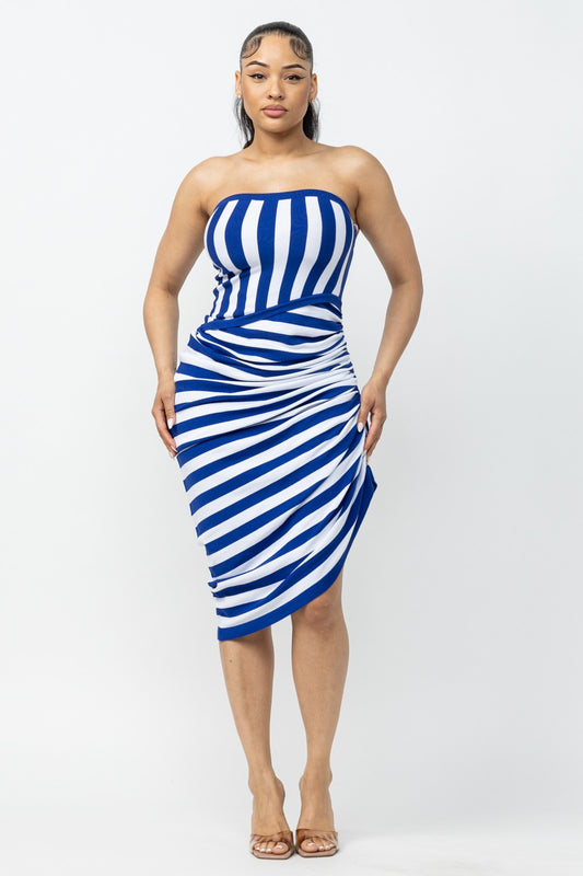 Kenya (Blue) Maxi Dress- Avail. for Pre-order- Ships on or Before 5-23
