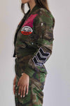 First Row Coexist Varsity Jacket (Camo)