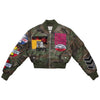 First Row Coexist Varsity Jacket (Camo)