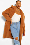 Beary Good Sherpa Coat (Brown)