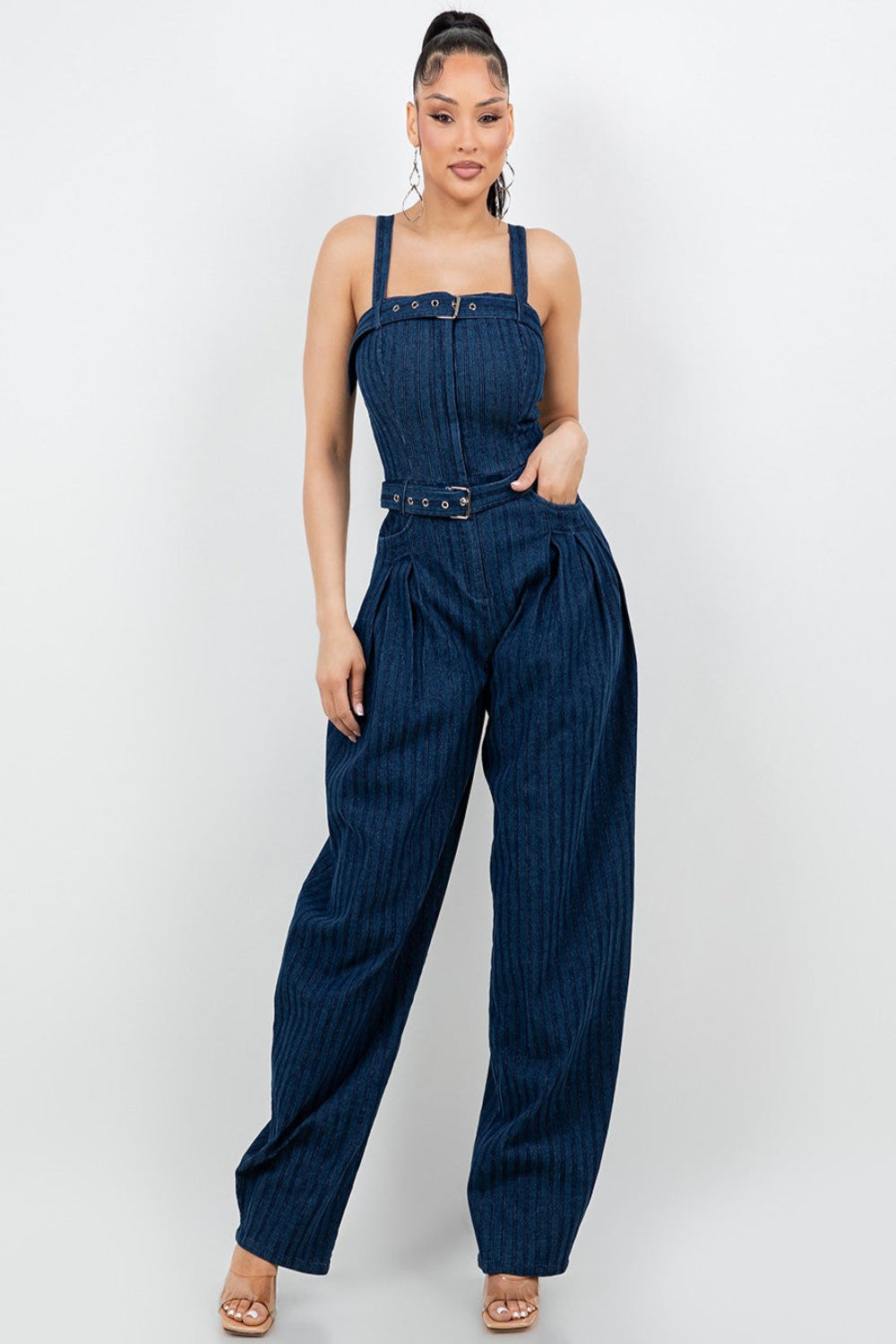 Unconditional Denim Jumpsuit