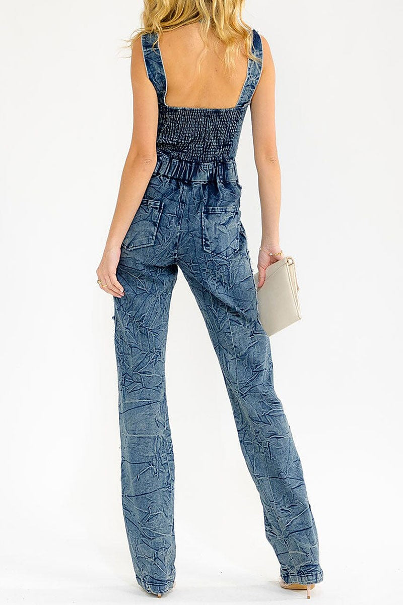 Hannah Denim Jumpsuit