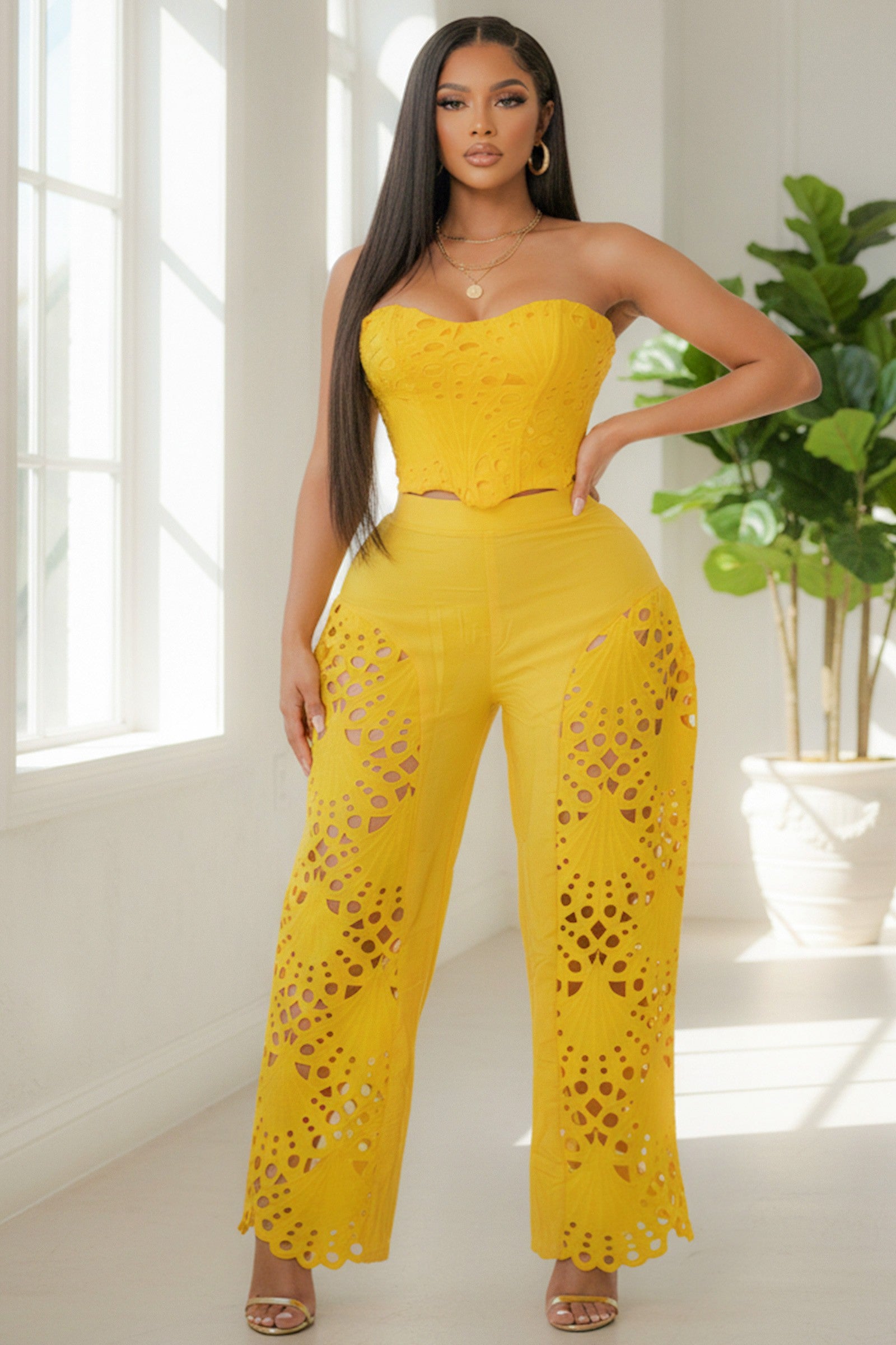 Victorious 2Pc Set-Yellow