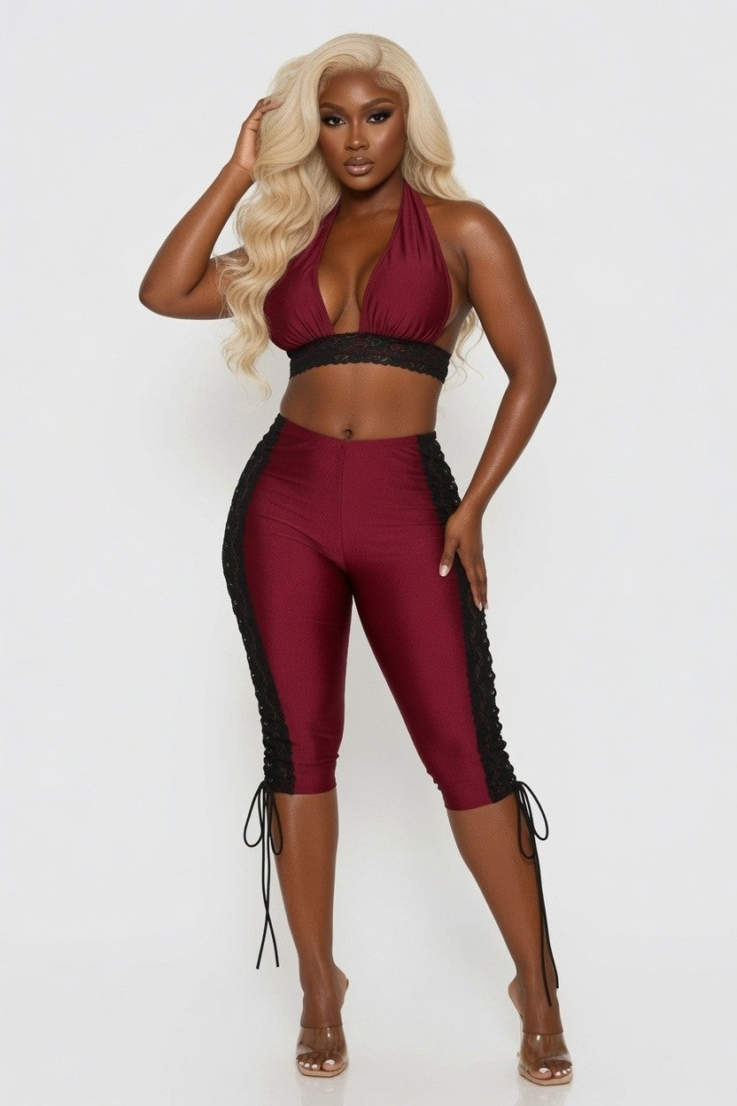 Yamaha Set -(burgundy)