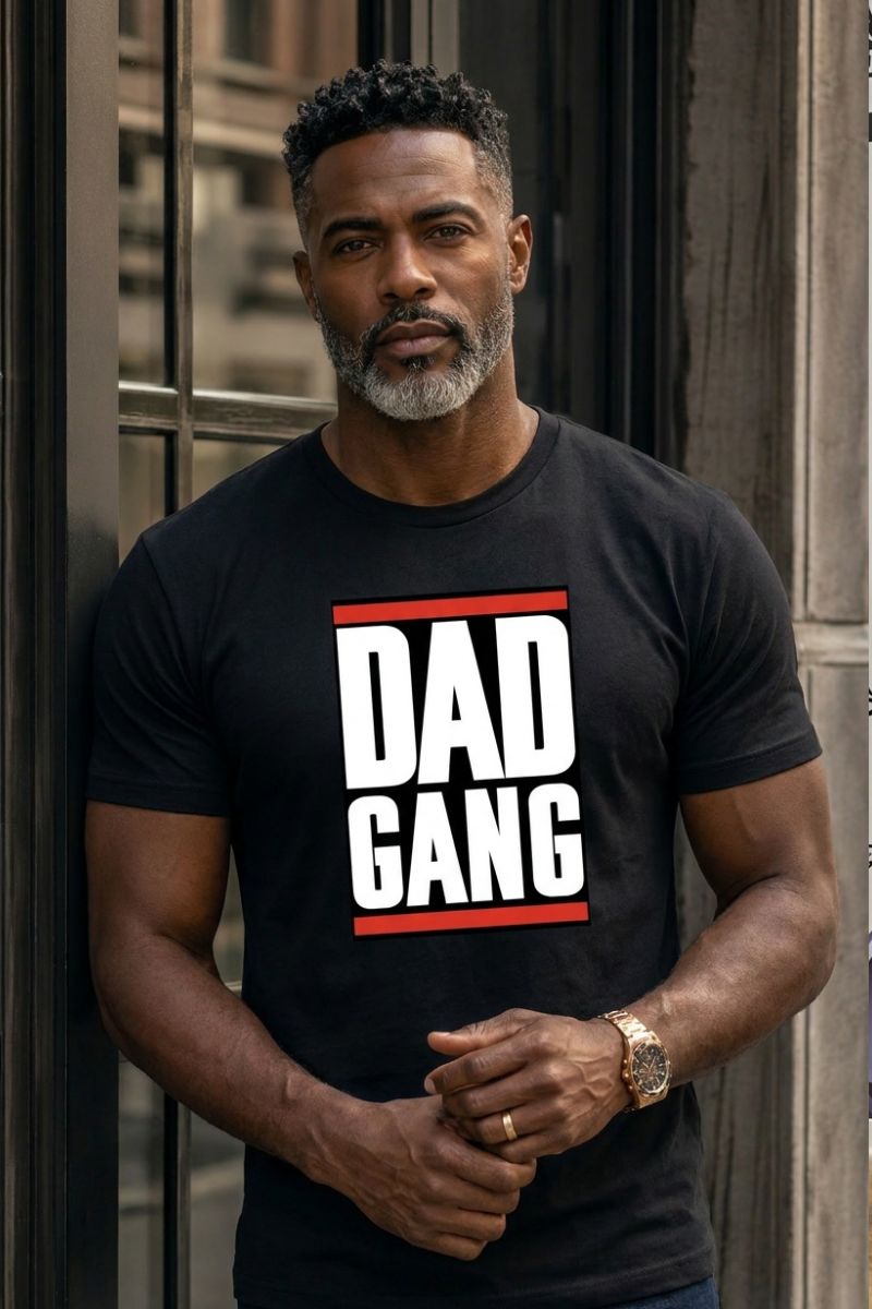 Dad Gang T-shirt -Black