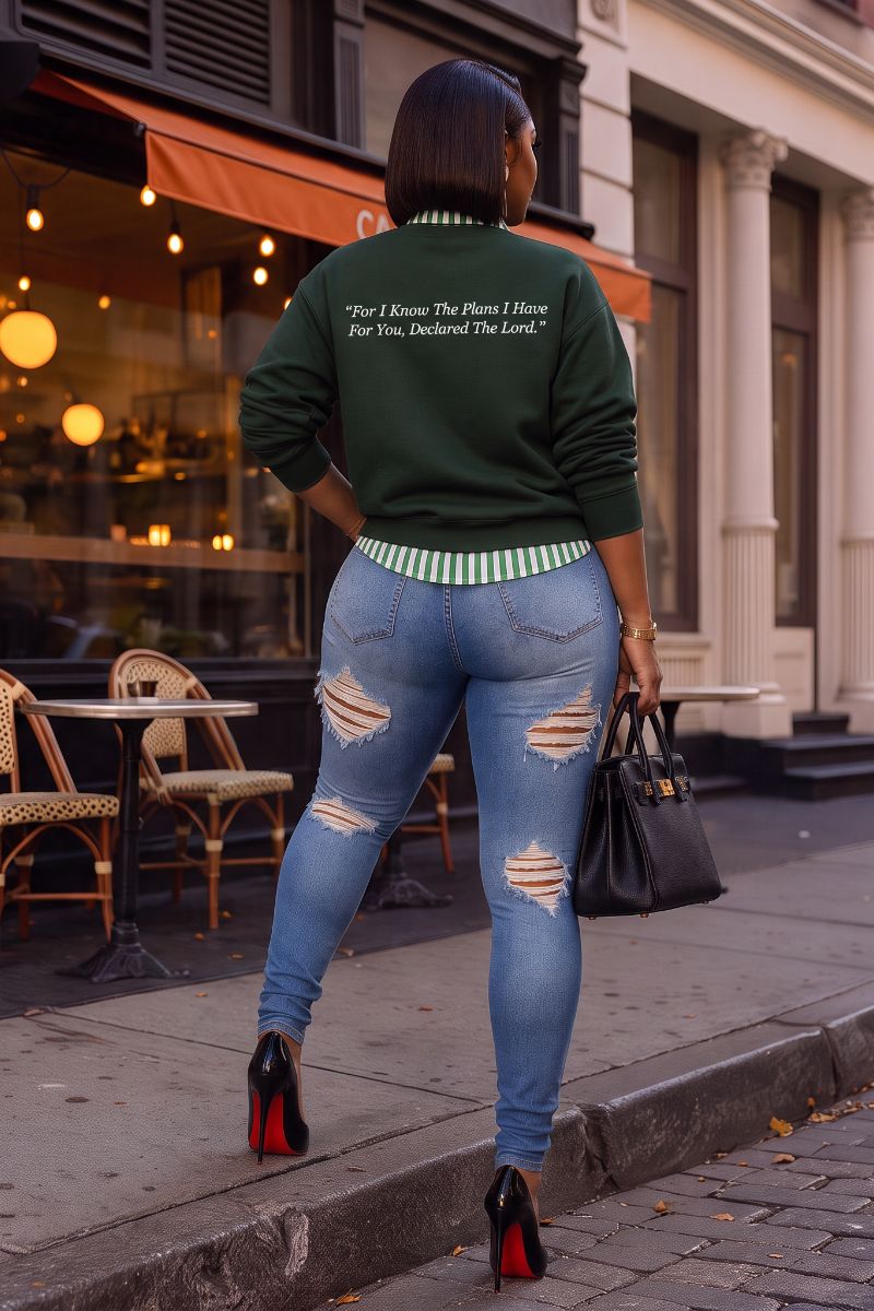 Covered Girl Floral-Green
