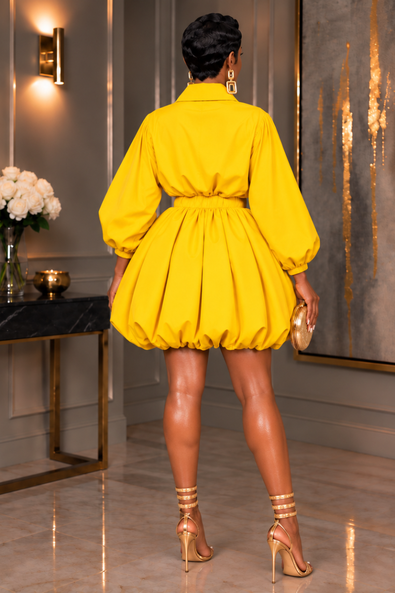 Sophie Set -Mustard