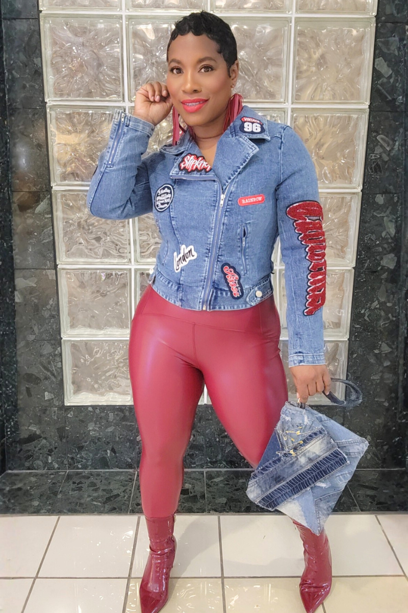 Get It Girl Leggings (Burgundy)