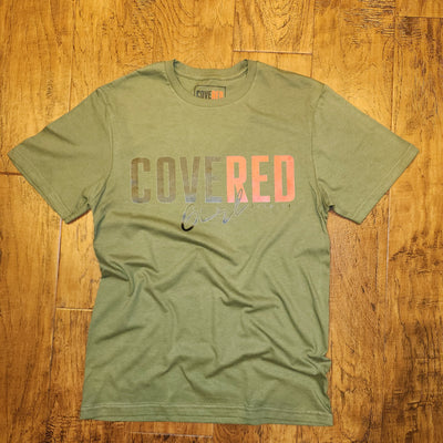 Covered Girl Script J:29:11 T-shirt (Olive)