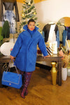 Beary Good Sherpa Coat (Blue)