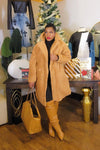 Beary Good Sherpa Coat (Brown)