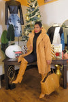 Beary Good Sherpa Coat (Brown)