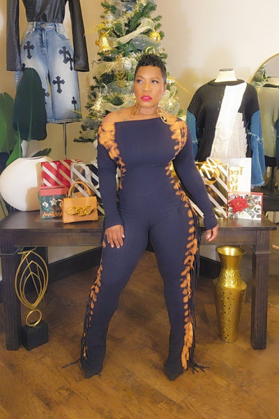 Obsession Jumpsuit -(Blk)