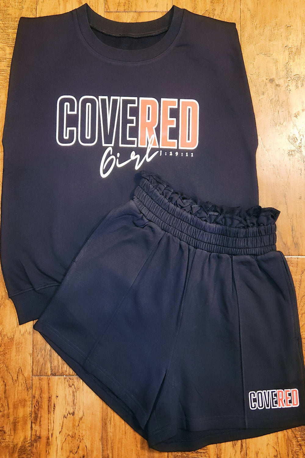 Covered Short Set (SS) Blk