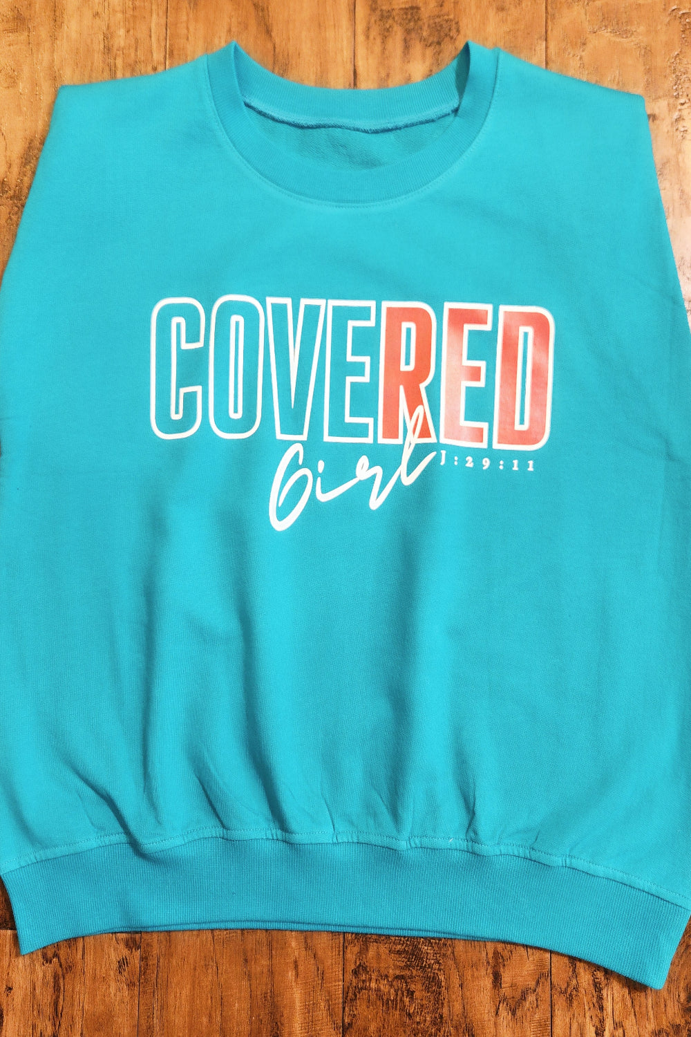 Covered Short Set- Teal(SS)