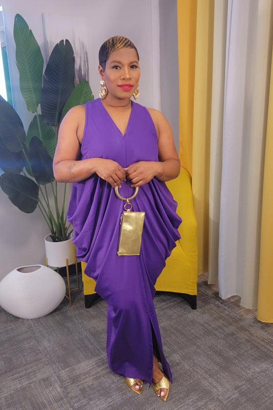 "Purple Passion" Maxi Dress